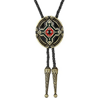 Navajo Bolo Tie Gold