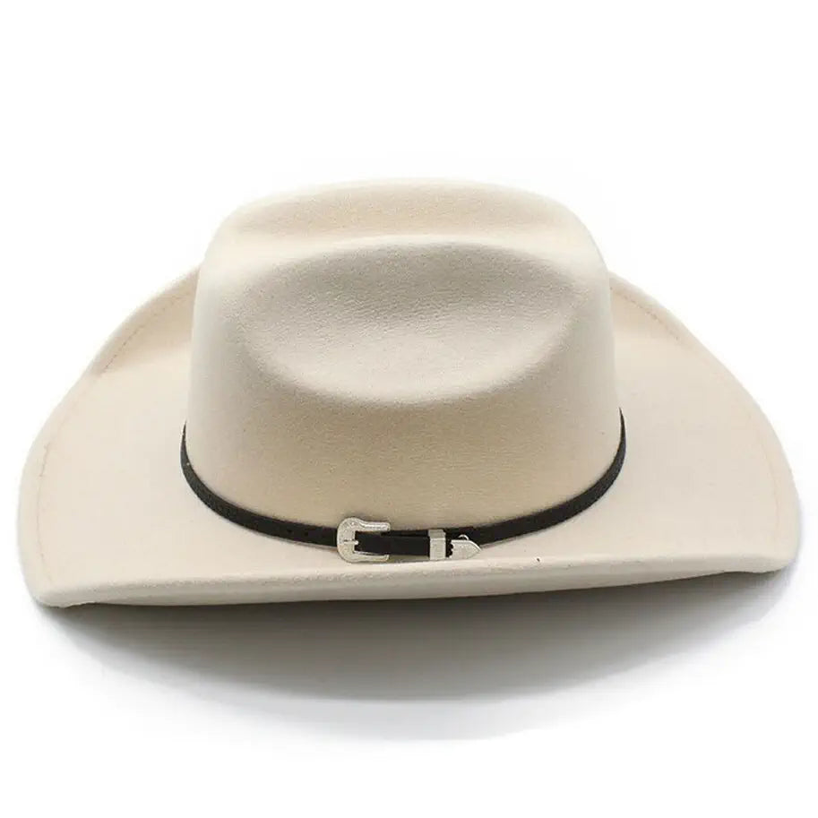 Chic Cream Western Hat bruno-capelo-cream-cowboy-hat-  main image 4