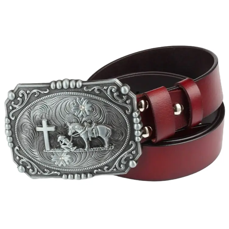Praying Cowboy Belt Western Cowboy
