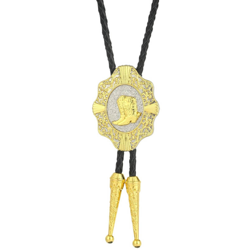 how to wear a cowboy bolo tie