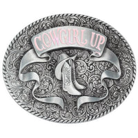 Western Cowgirl Belt Buckle