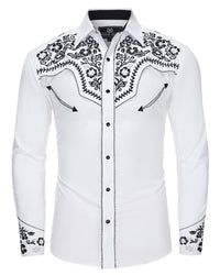 White Western Shirt