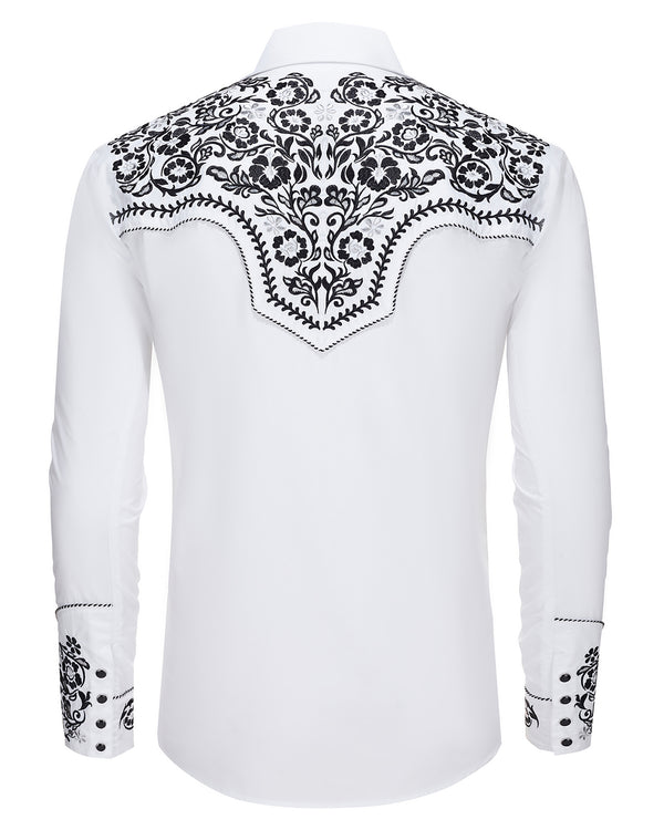 White Western Shirt