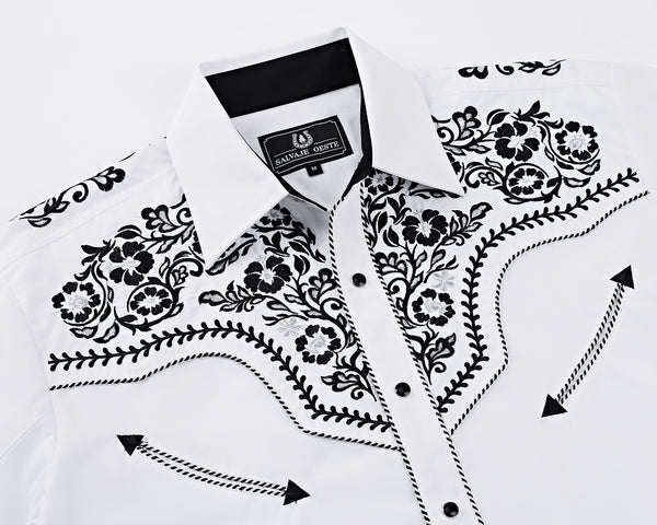 White Western Shirt