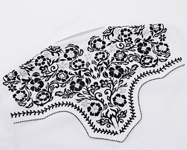 White Western Shirt