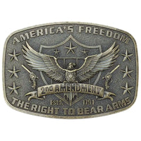 2nd Amendment Belt Buckle