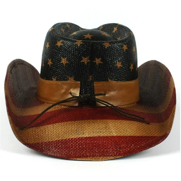 Patriotic Style Cowboy Hat