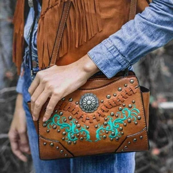 Small Western Crossbody Purse Western Cowboy