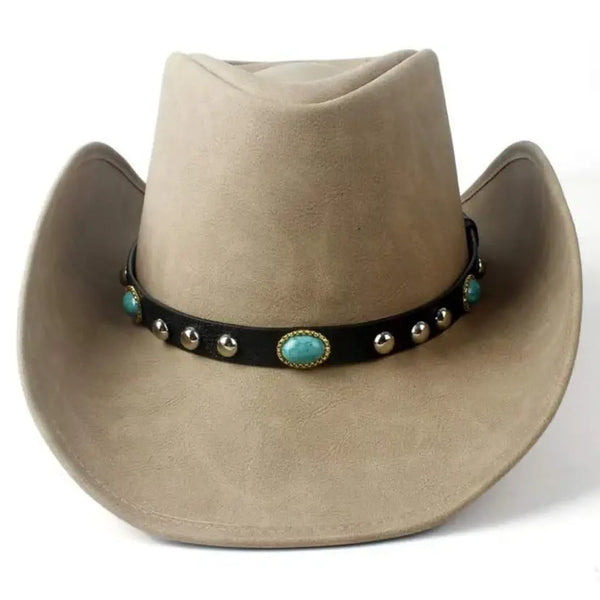 Authentic Cowboy Leather Hat