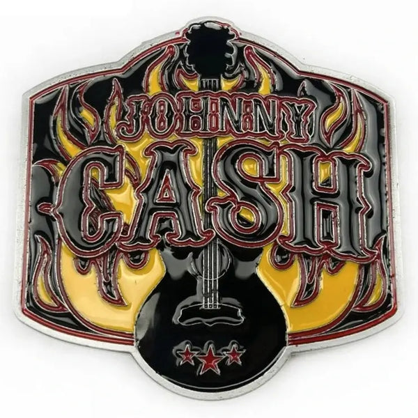 Johnny cash belt buckle online