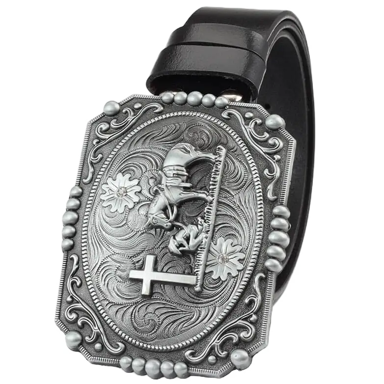 Praying Cowboy Belt Western Cowboy