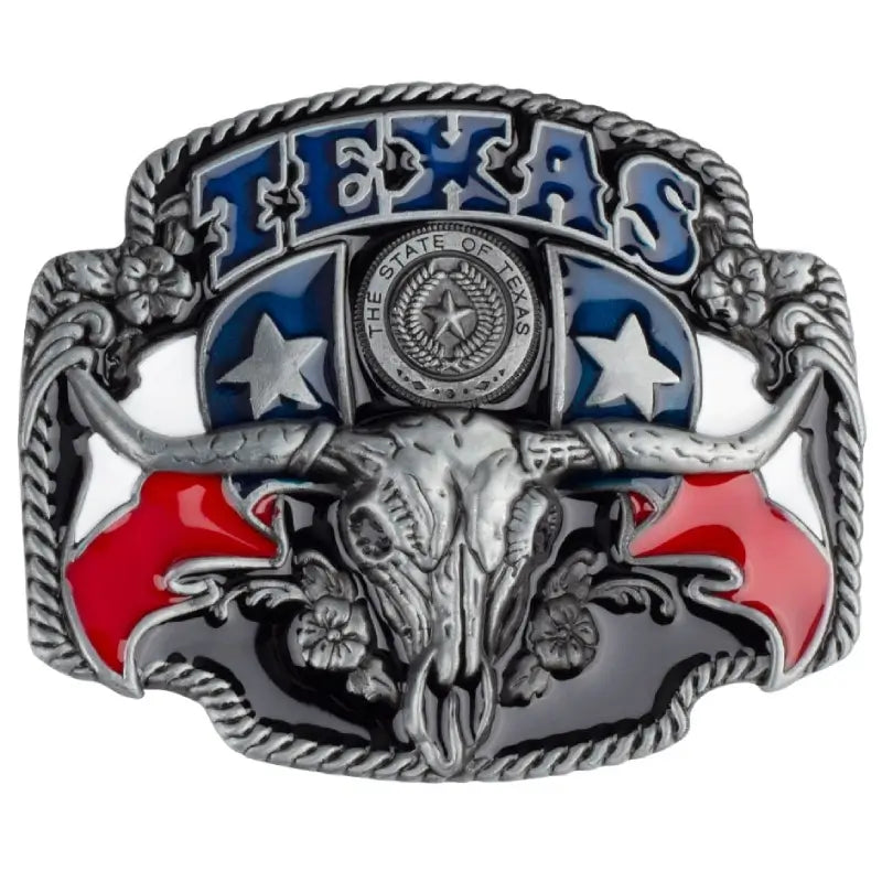 Fibbia In Lega Western Fibbia Cintura Western Con Iniziale - Stile Cowboy Rodeo, Nuova Senza Etichette Buck Coltello - Foto 3