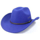 Blue Western Hat