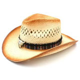 Straw Cowboy Beach Hat