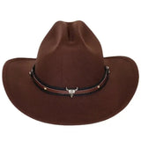 Dark Brown Western Hat