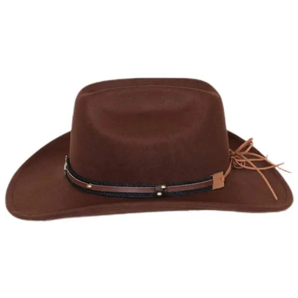Classic Brown Cowboy Hat