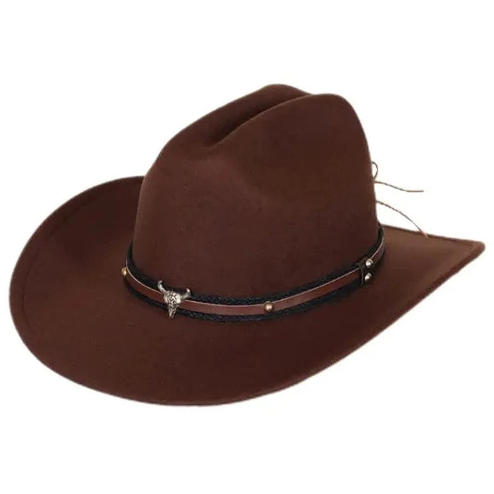 Dark Brown Cowboy Hat | Western Cowboy