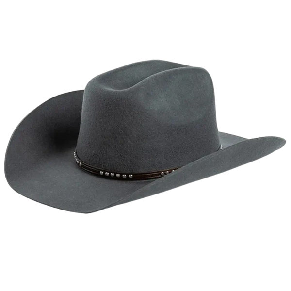 Grey Felt Cowboy Hat | Western Cowboy display picture 1