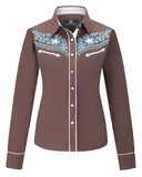 Brown Cowgirl Shirt