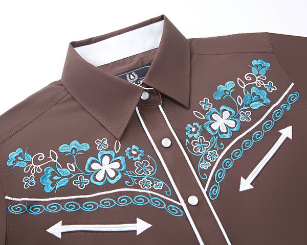 Brown Cowgirl Shirt