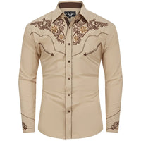 Beige Western Shirt