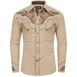 Beige Western Shirt