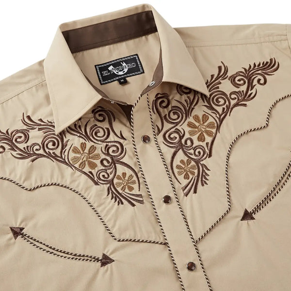 Beige Western Shirt