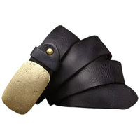 Black and Gold Western Belt