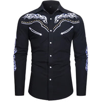 Black and White Cowboy Shirt