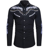 Black and White Cowboy Shirt