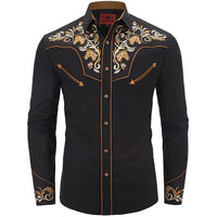 Black Country Western Shirt