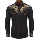 Black Country Western Shirt