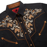 Black Country Western Shirt