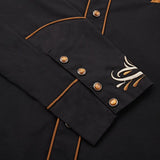 Black Country Western Shirt