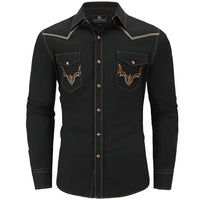 Black Cowboy Shirt