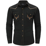 Black Cowboy Shirt