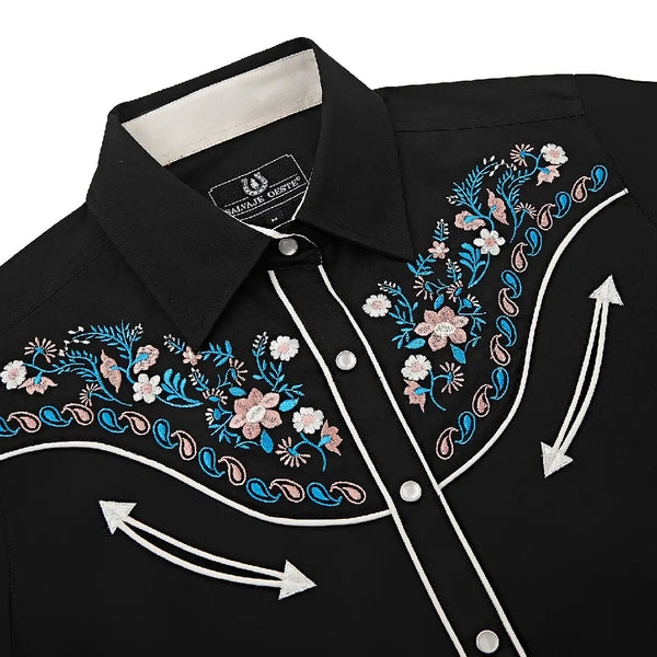 Black Cowgirl Shirt