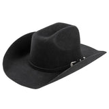Black Felt Western Hat
