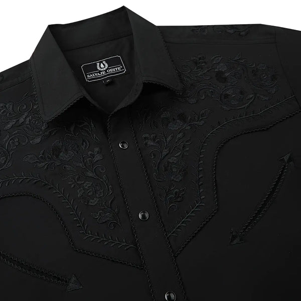 Black Western Shirt