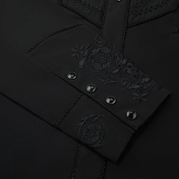 Black Western Shirt