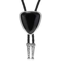 Black Western Tie