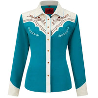 Blue Cowgirl Shirt