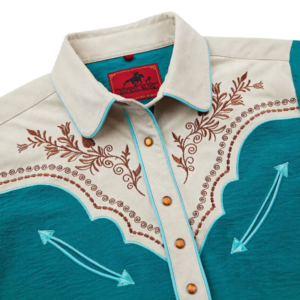 Blue Cowgirl Shirt