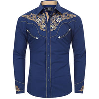 Blue Western Shirt