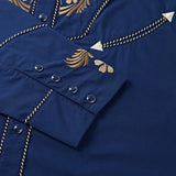 Blue Western Shirt