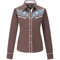 Brown Cowgirl Shirt
