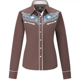 Brown Cowgirl Shirt