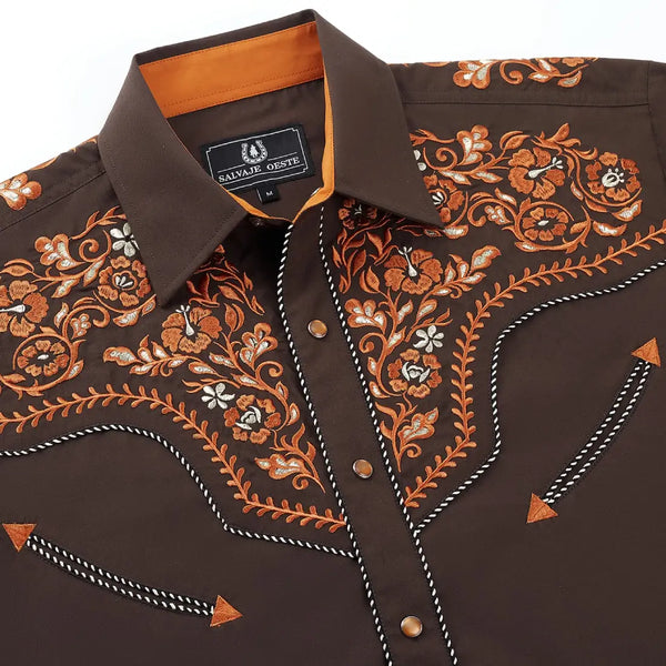 Brown Western Shirt