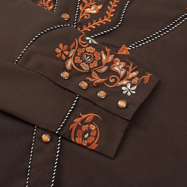 Brown Western Shirt