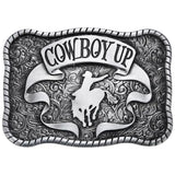 Cowboy Up Belt Buckle